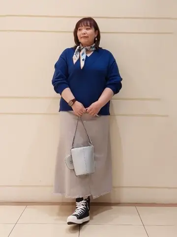 自由区 L 藤原 コーディネート画像