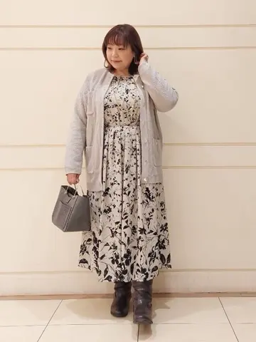 自由区 L 藤原 コーディネート画像