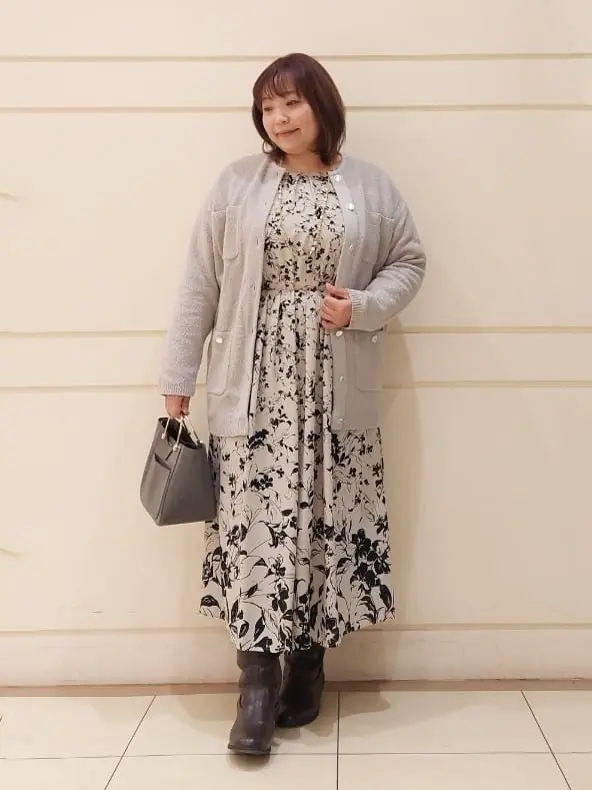 自由区 L 藤原 コーディネート画像