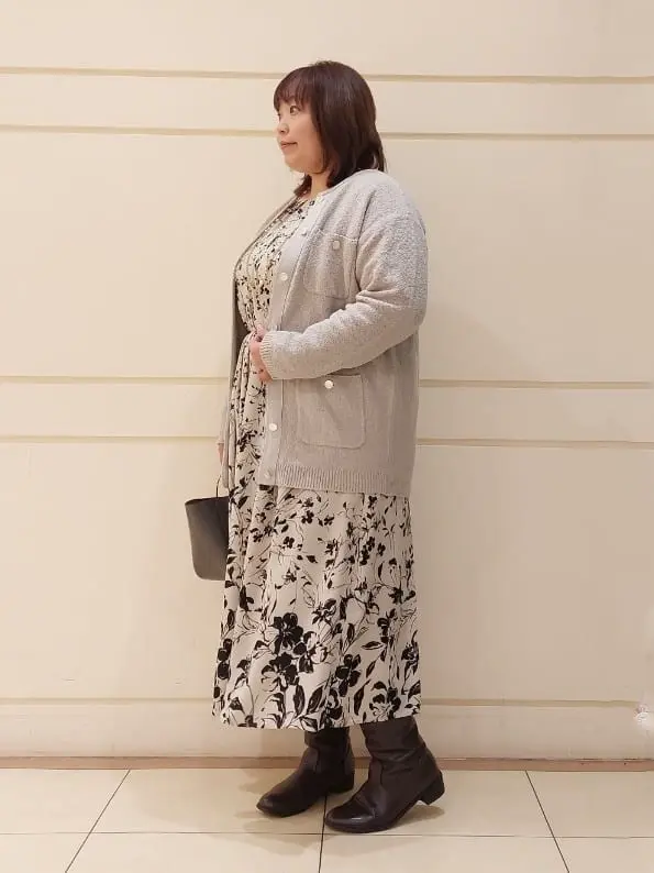 自由区 L 藤原 コーディネート画像