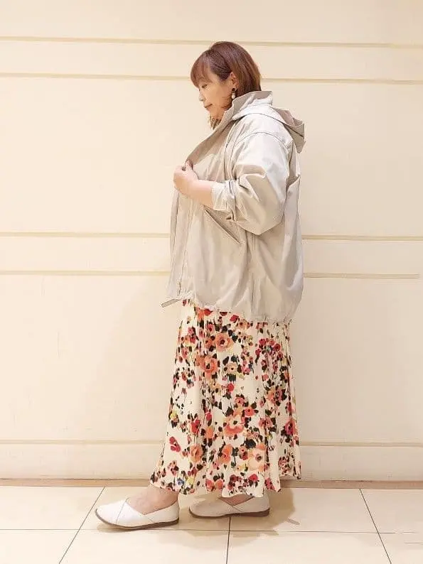 自由区 L 藤原 コーディネート画像