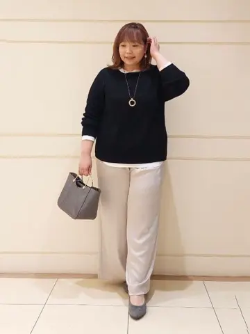 自由区 L 藤原 コーディネート画像