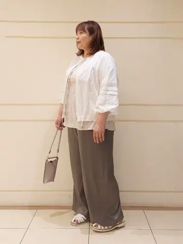 自由区 L 藤原 コーディネート画像