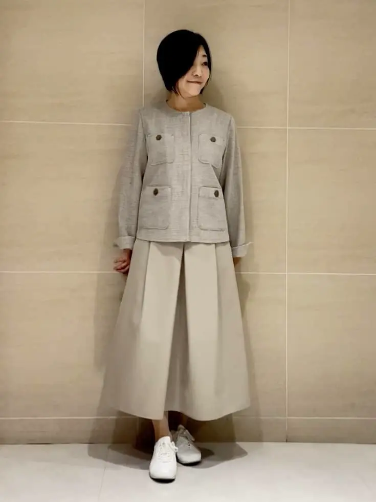 自由区 L 中島 コーディネート画像