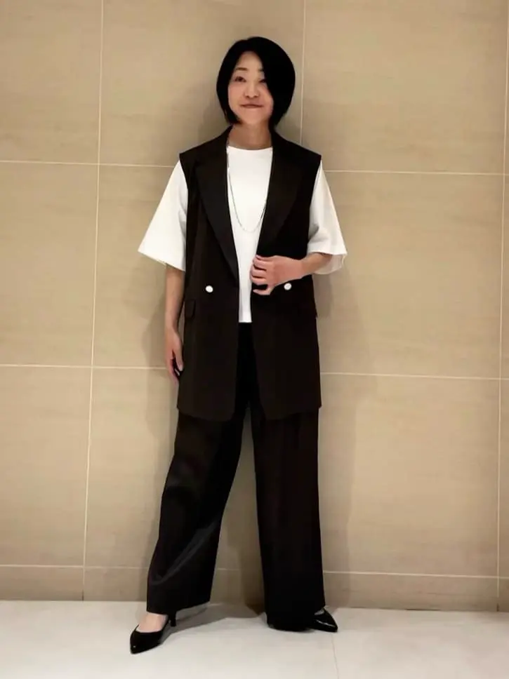 自由区 L 中島 コーディネート画像