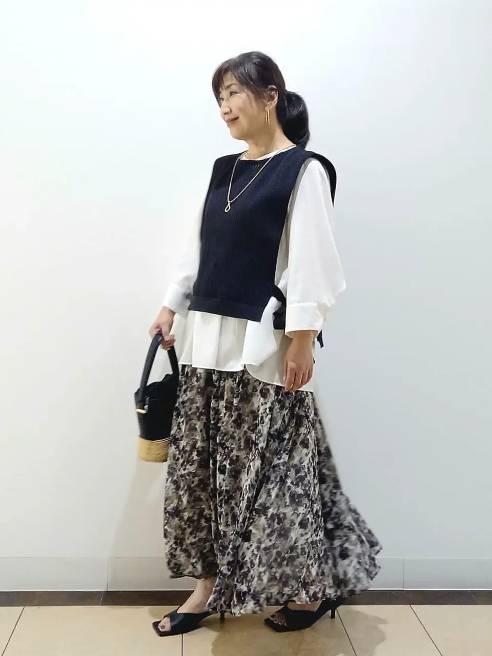 自由区 L 中川 コーディネート画像