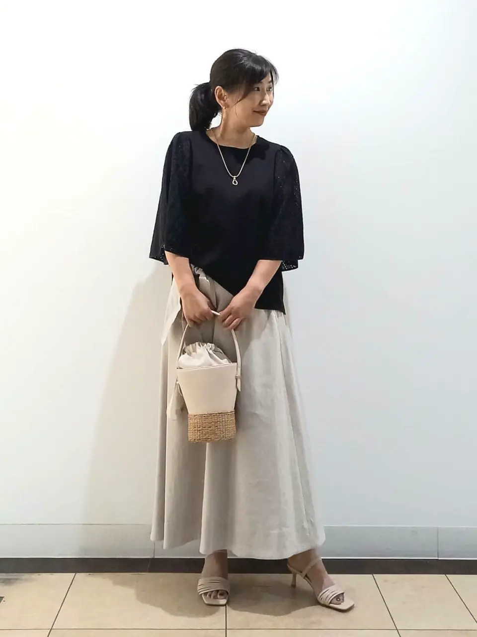 自由区 L 中川 コーディネート画像