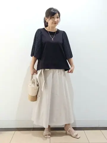 自由区 L 中川 コーディネート画像