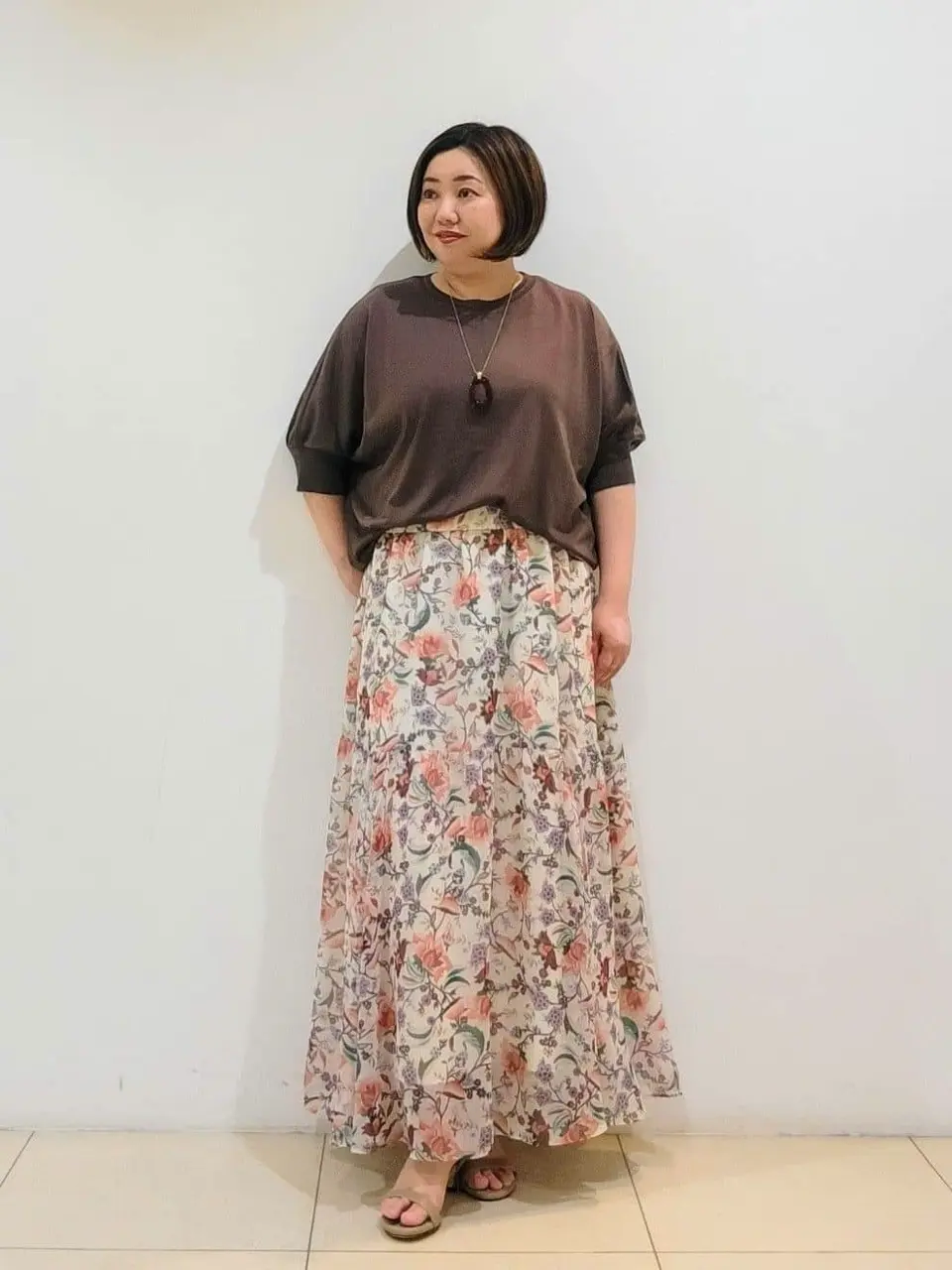 自由区 L 宇野 コーディネート画像