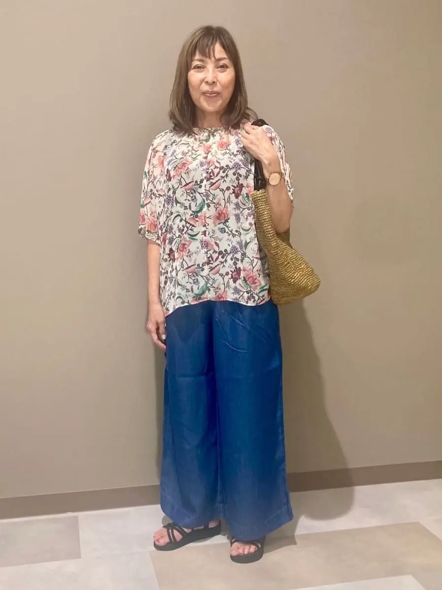 自由区 L 山崎 コーディネート画像