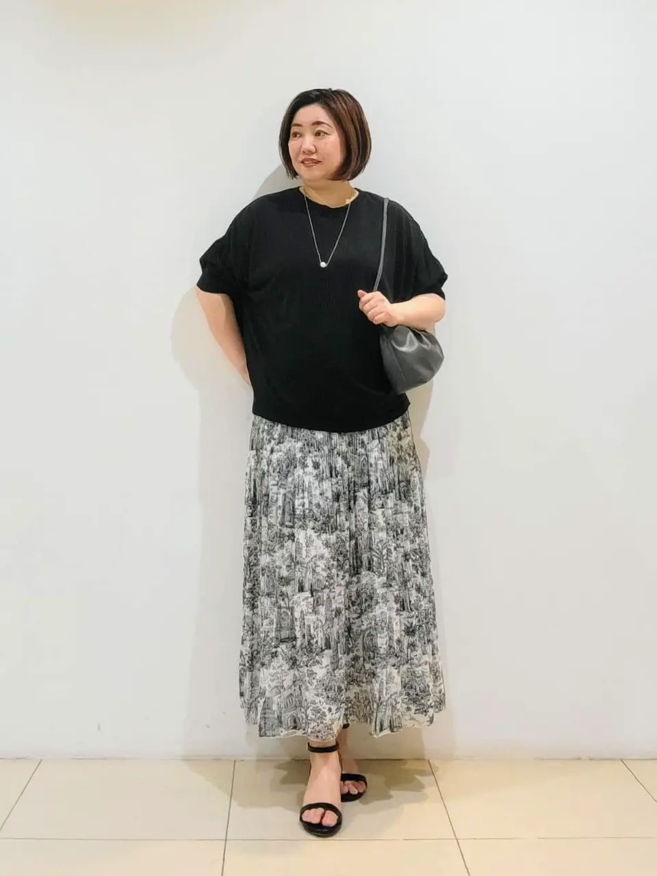 自由区 L 宇野 コーディネート画像