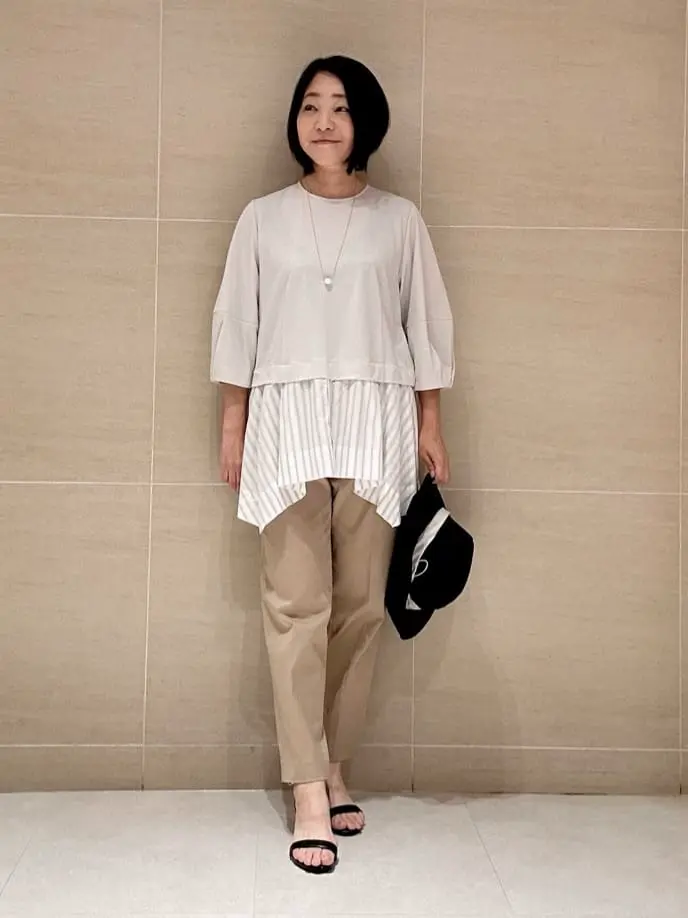 自由区 L 中島 コーディネート画像