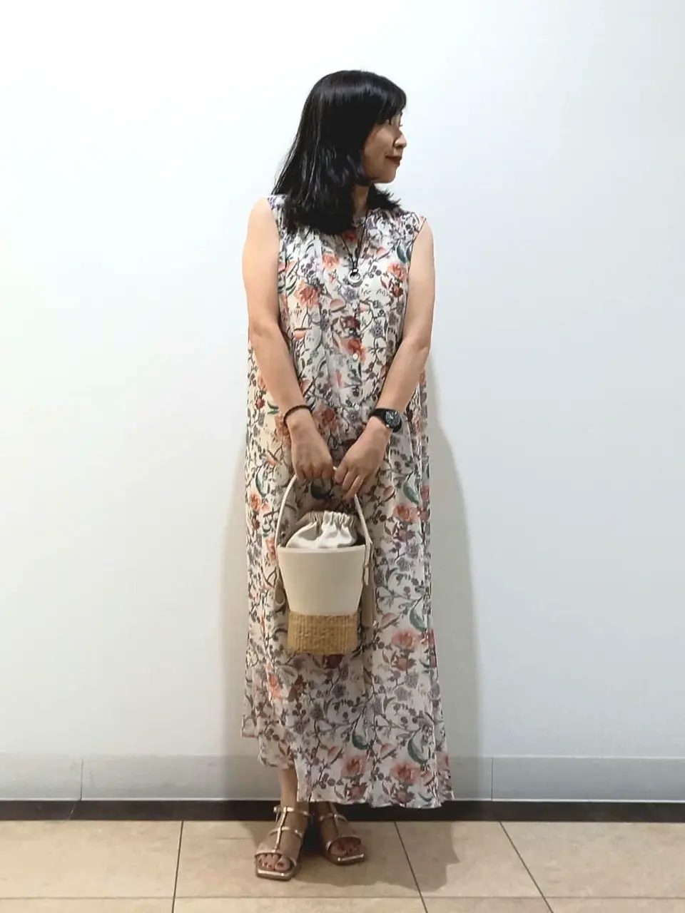 自由区 L 中川 コーディネート画像