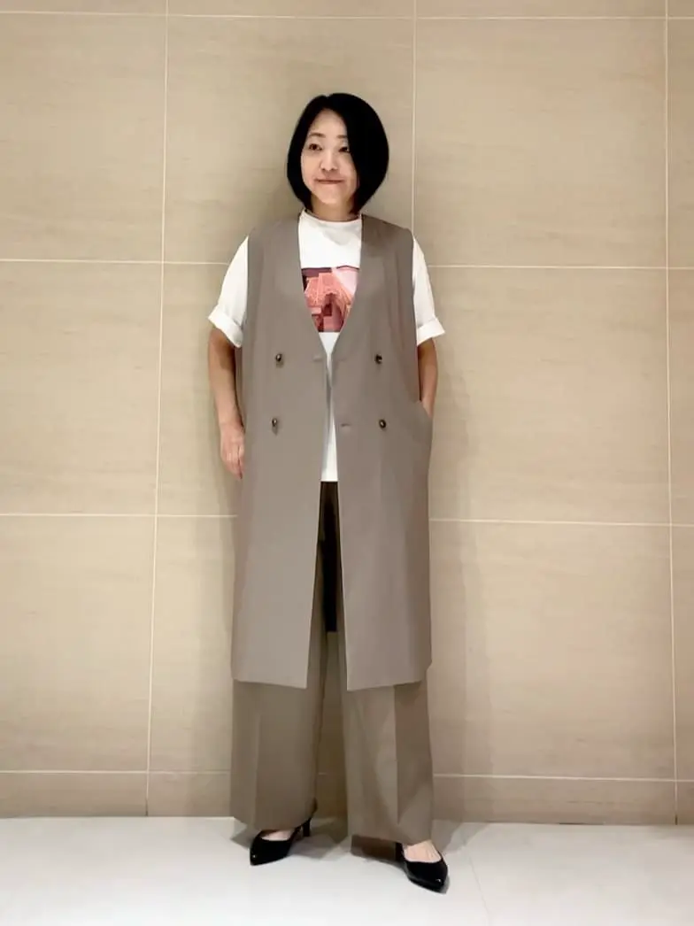 自由区 L 中島 コーディネート画像