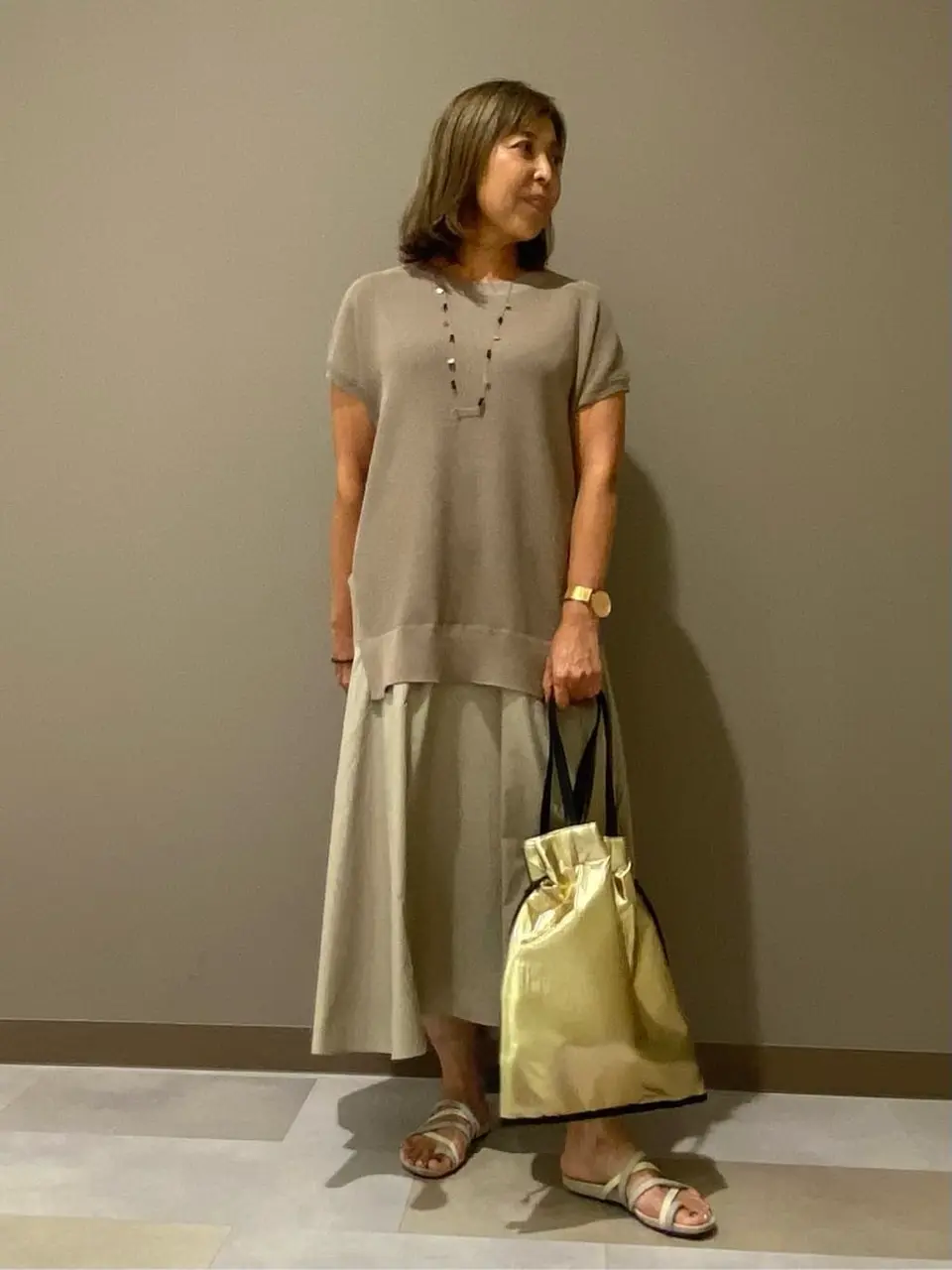 自由区 L 山崎 コーディネート画像