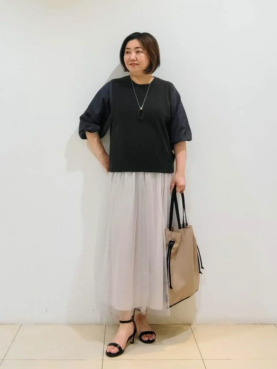 自由区 L 宇野 コーディネート画像