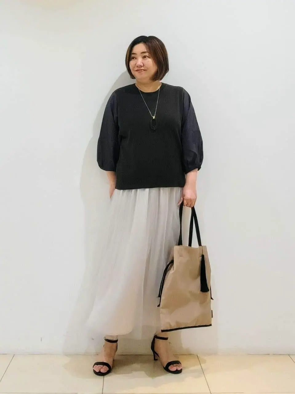 自由区 L 宇野 コーディネート画像