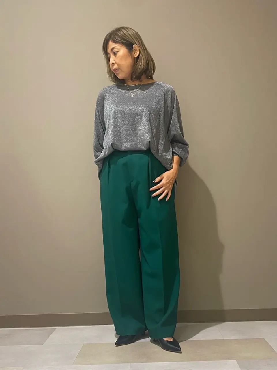 自由区 L 山崎 コーディネート画像