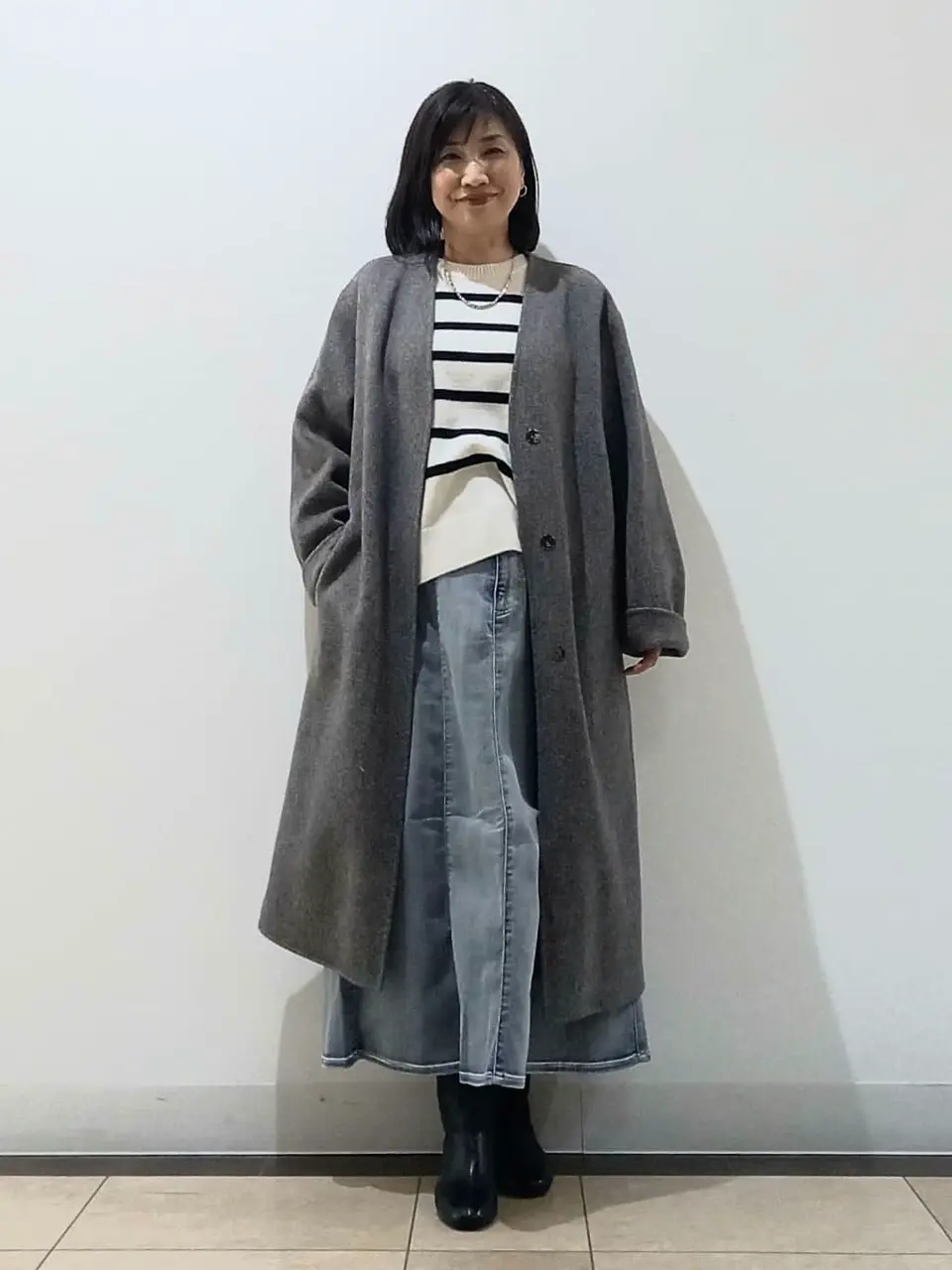 自由区 L 中川 コーディネート画像