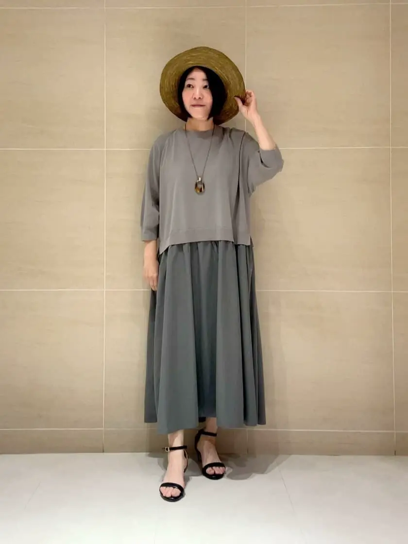 自由区 L 中島 コーディネート画像