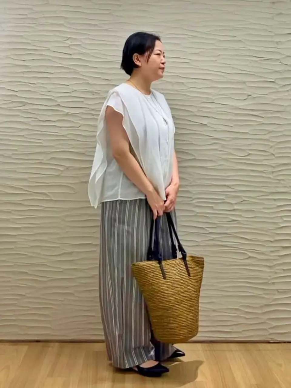 自由区 L 橋口 コーディネート画像