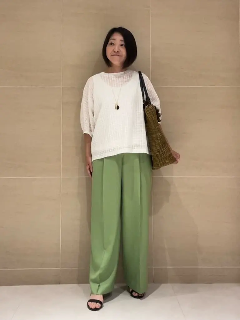 自由区 L 中島 コーディネート画像