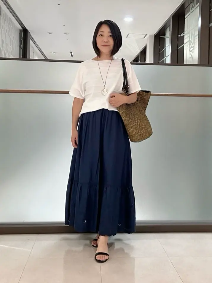 自由区 L 中島 コーディネート画像