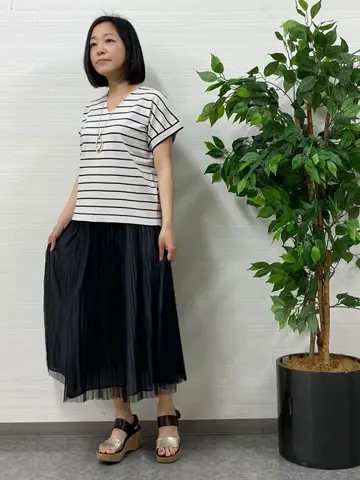 自由区 L 中島 コーディネート画像