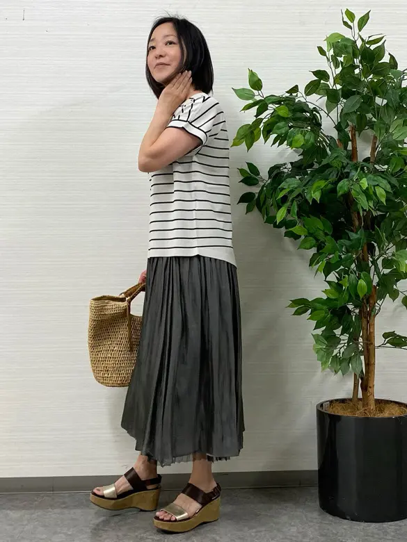 自由区 L 中島 コーディネート画像