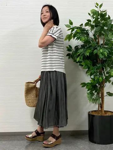 自由区 L 中島 コーディネート画像