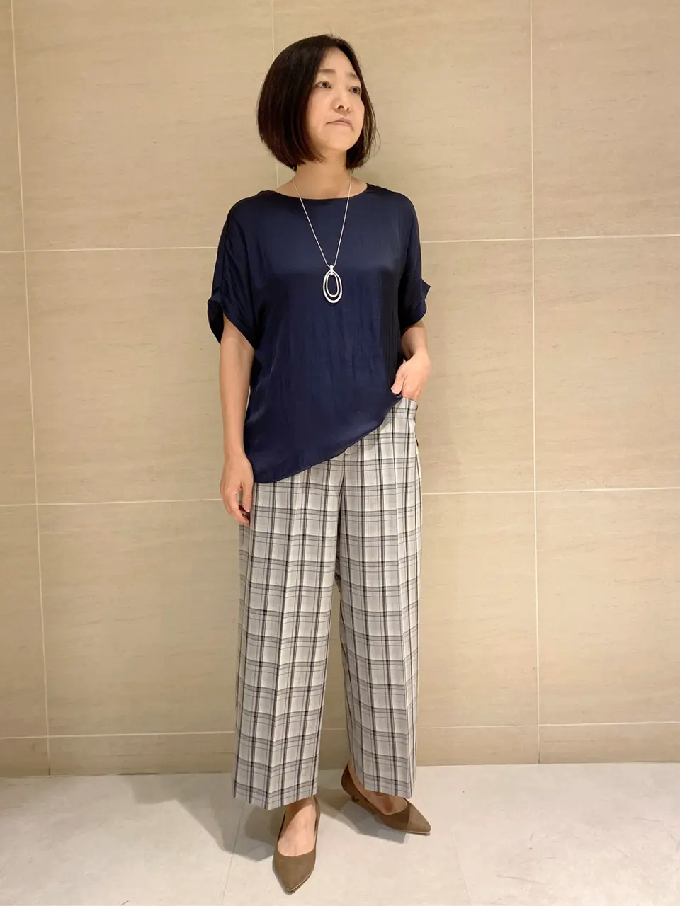 自由区 L 中島 コーディネート画像