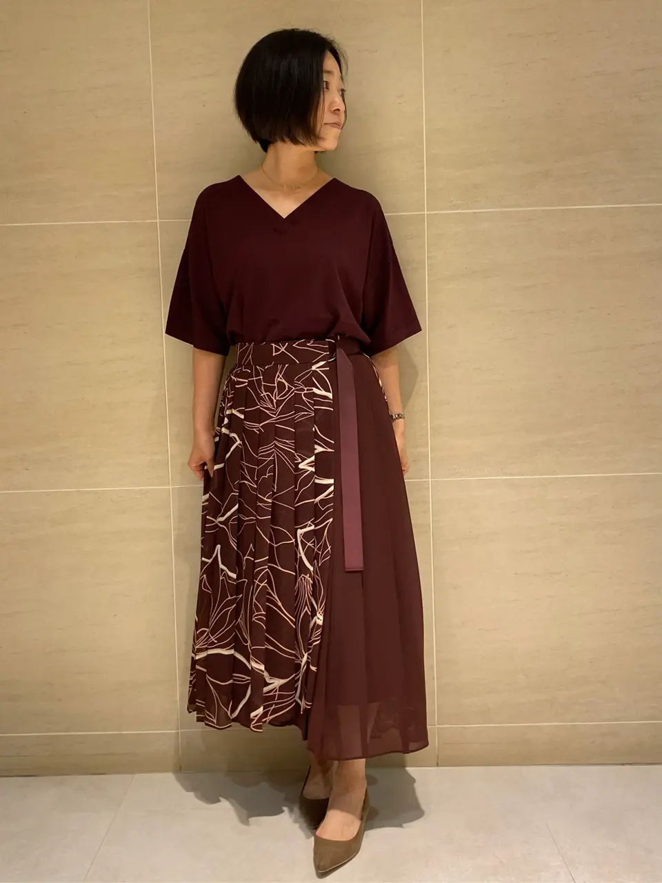 自由区 L 中島 コーディネート画像