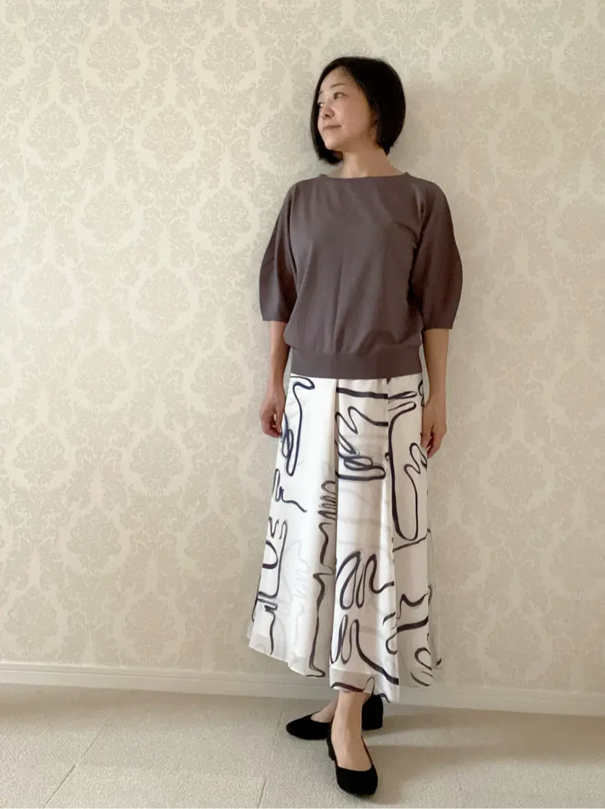 自由区 L 中島 コーディネート画像