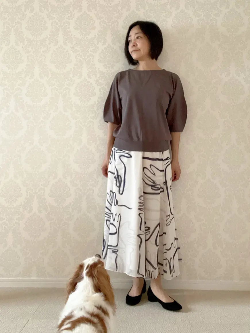 自由区 L 中島 コーディネート画像