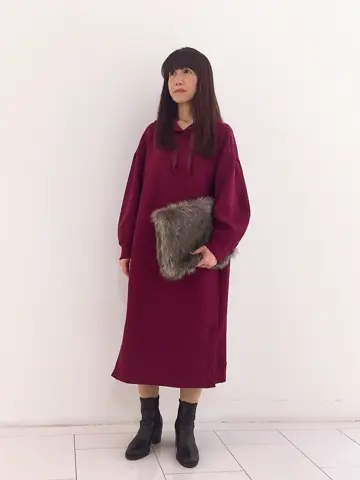 自由区 L スタッフ コーディネート画像