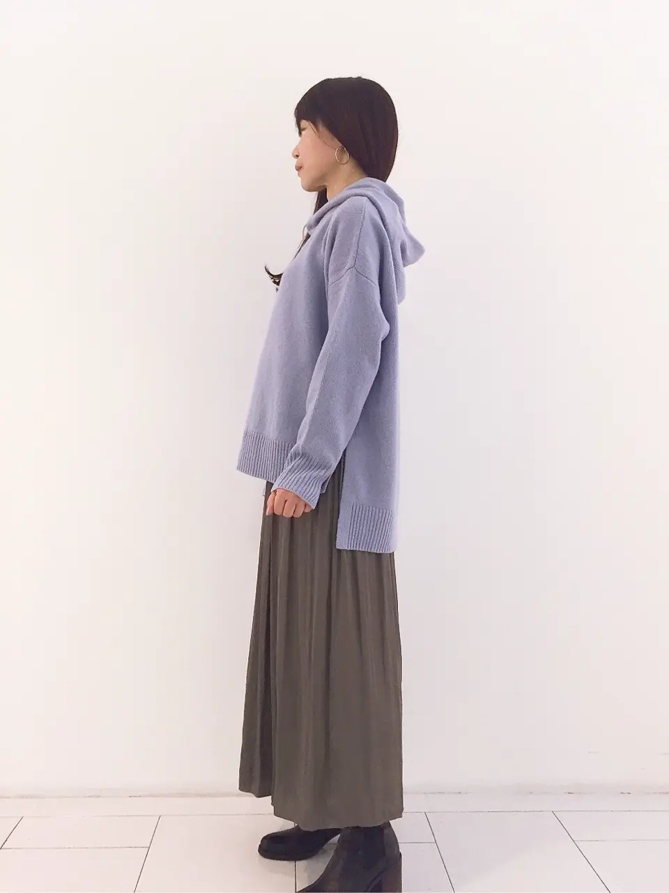 自由区 L スタッフ コーディネート画像