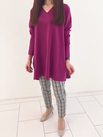 自由区 L スタッフ コーディネート画像