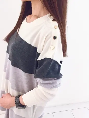 自由区 L スタッフ コーディネート画像