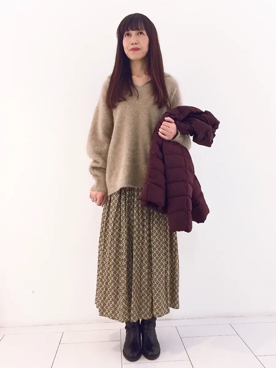  スタッフ コーディネート画像