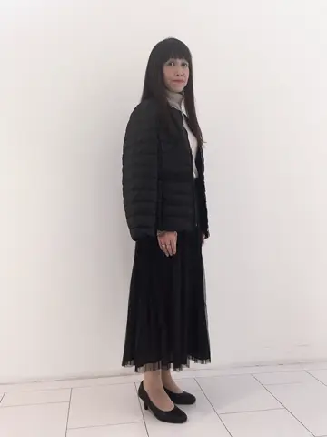 自由区 L スタッフ コーディネート画像