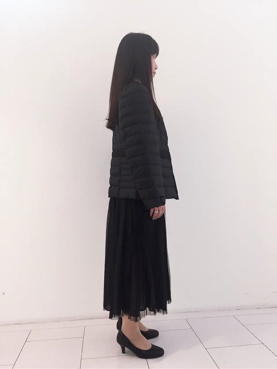 自由区 L スタッフ コーディネート画像