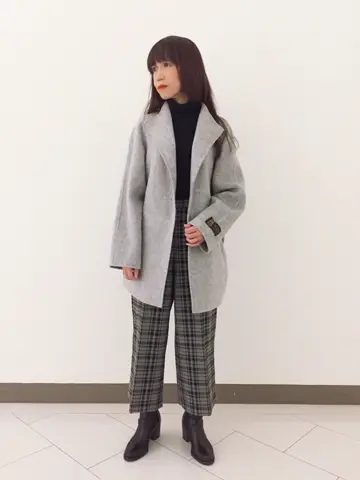 自由区 L スタッフ コーディネート画像