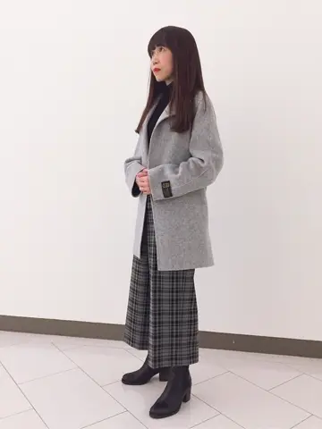 自由区 L スタッフ コーディネート画像