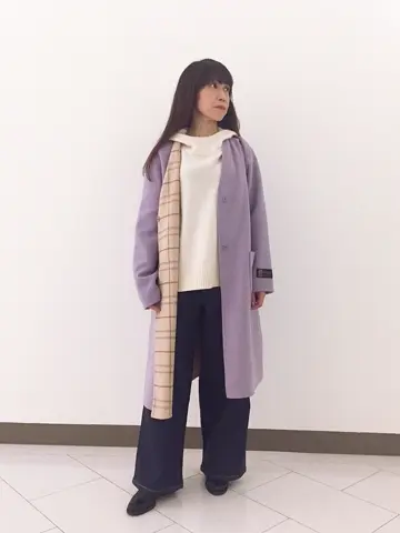 自由区 L スタッフ コーディネート画像