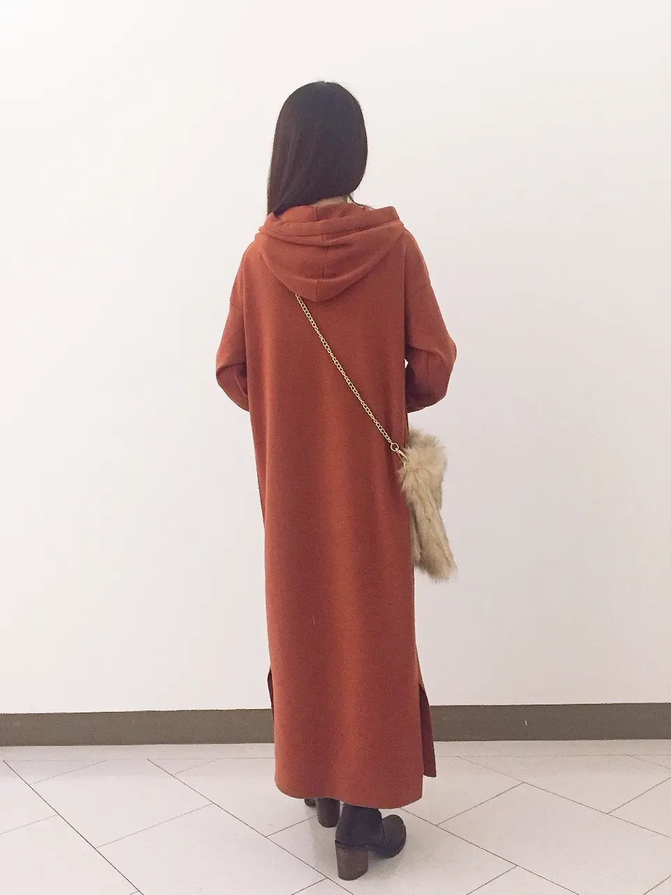 自由区 L スタッフ コーディネート画像