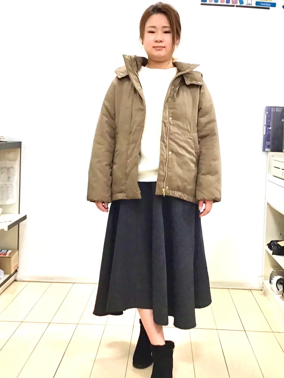  スタッフ コーディネート画像