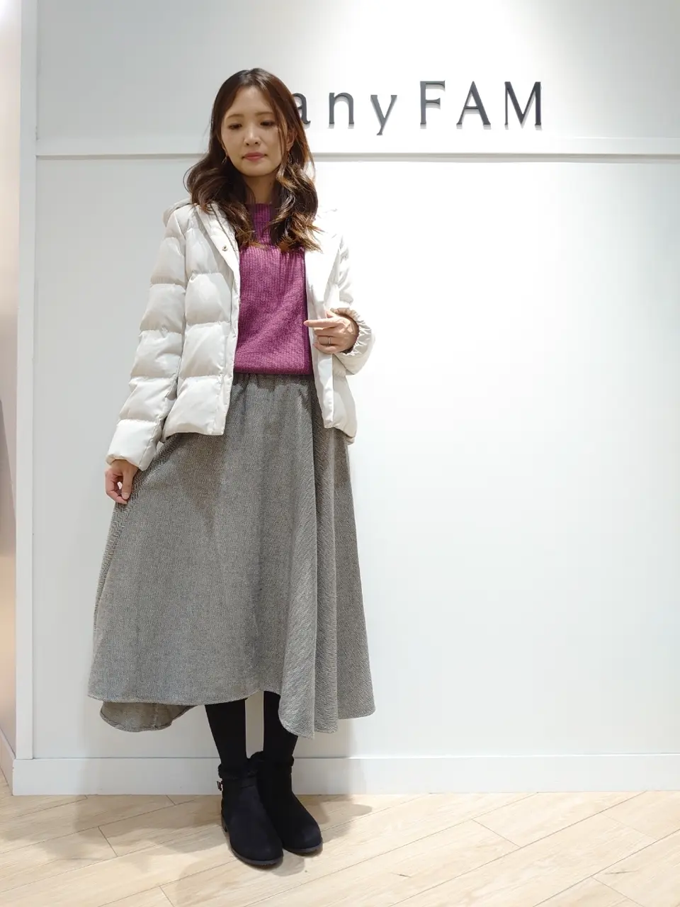 ANY スタッフ コーディネート画像