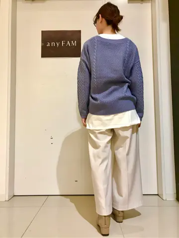 ANY スタッフ コーディネート画像