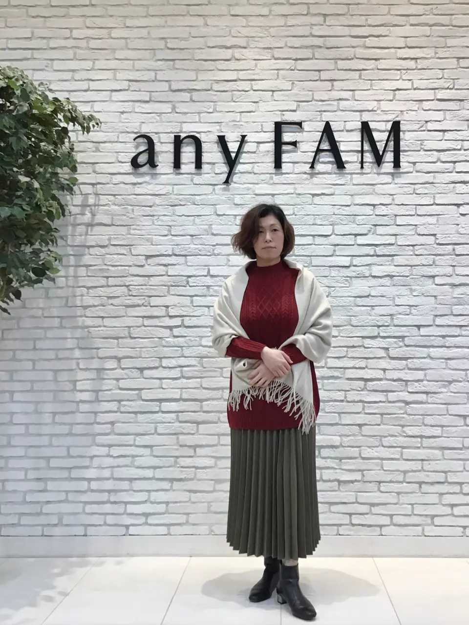  スタッフ コーディネート画像