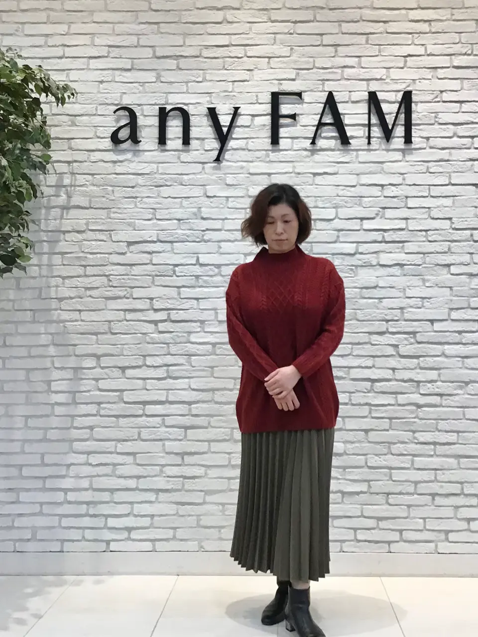 ANY スタッフ コーディネート画像